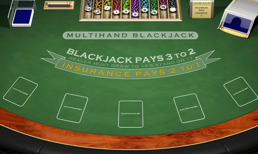 Free Online Multiplayer Blackjack Game - Up to 5 Players at Once