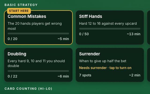 The drill picker with Common Mistakes, Stiff Hands, Soft Hands and Pair Splitting drills