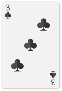 Three of Clubs