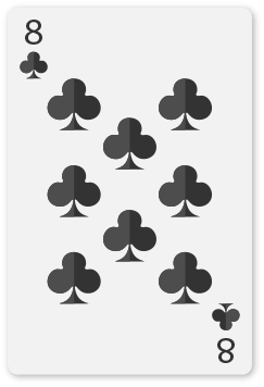 Eight of Clubs