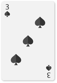 Three of Spades