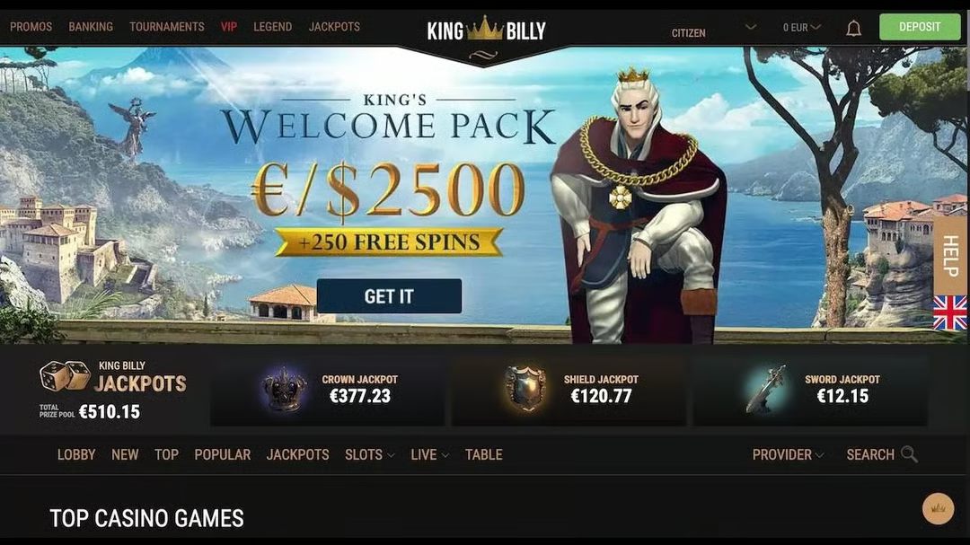 King Billy Review Are They a Legitimate Casino? Or is it a Scam?