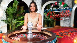 American Roulette table