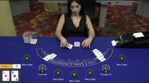 Blackjack HD table