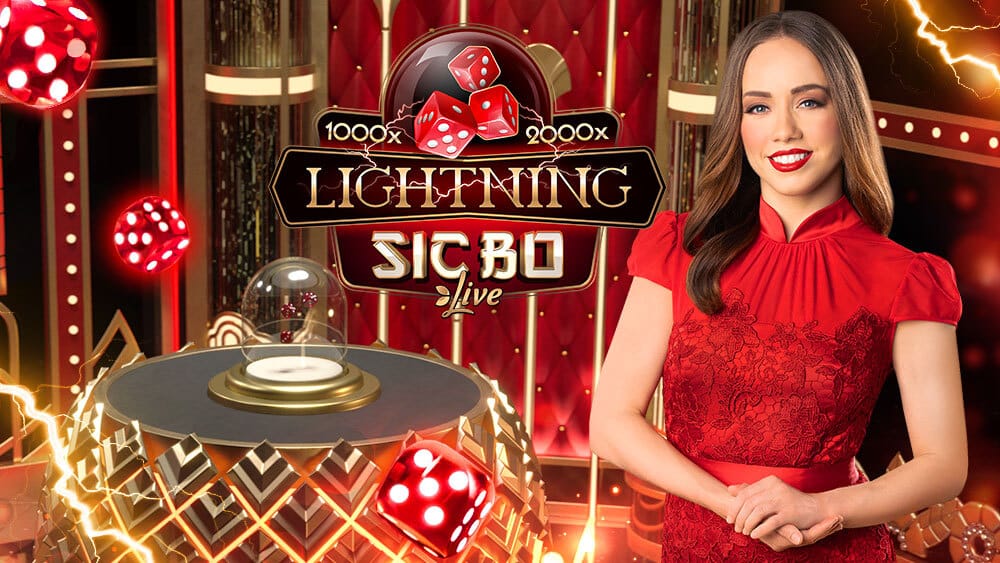 Lightning Sic Bo game table