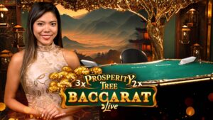 Prosperity Tree Baccarat table