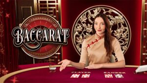 Baccarat table