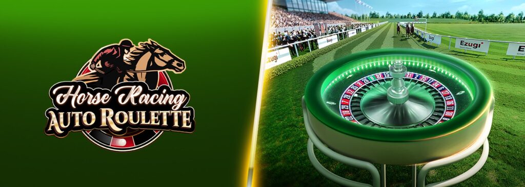 Horse Racing Auto Roulette game table