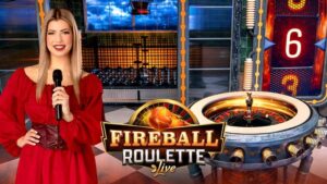 Fireball Roulette table