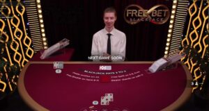Free Bet Blackjack table