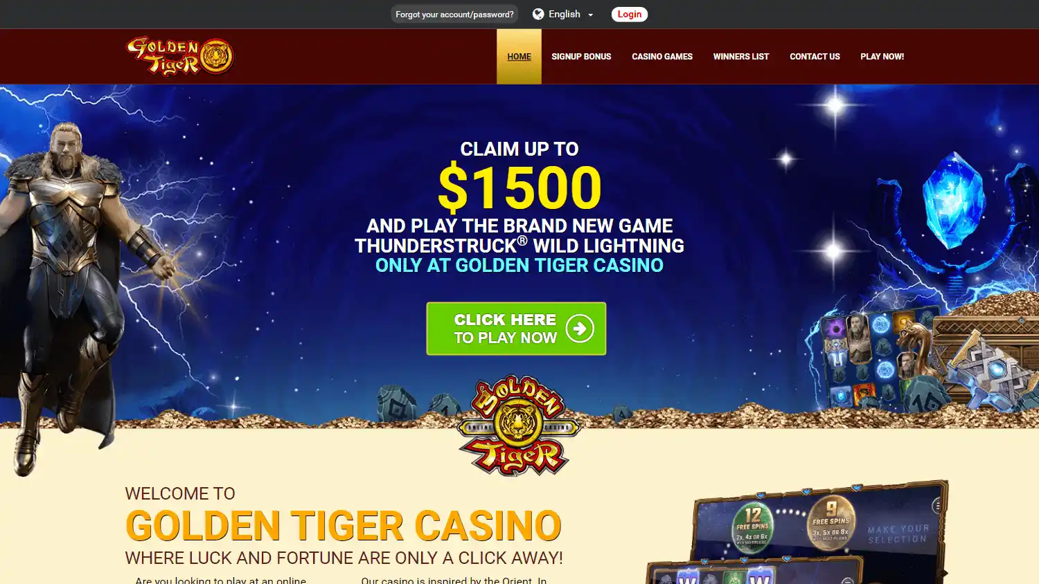 Golden Tiger Casino
