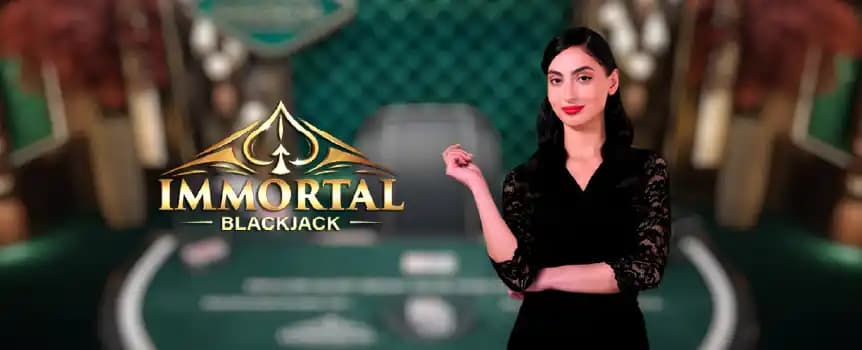 Immortal Blackjack game table