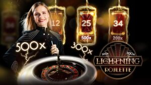 Lightning Roulette table