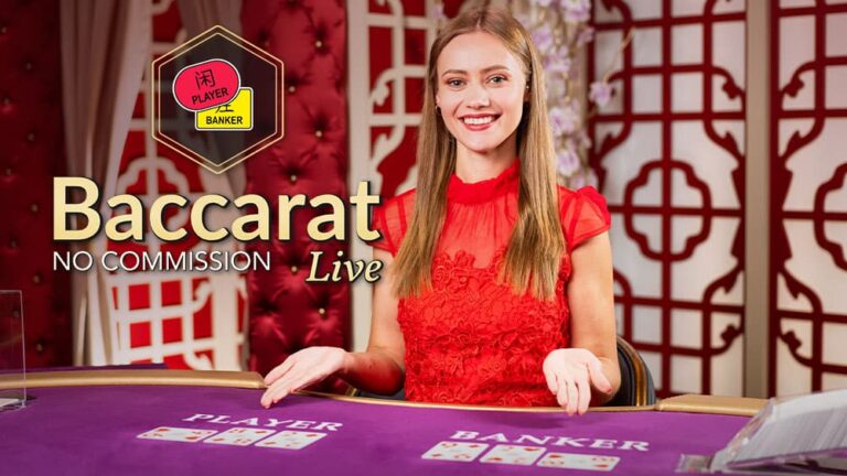 No Commission Baccarat official table preview