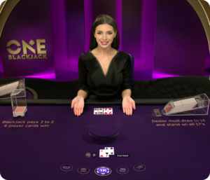 ONE Blackjack 2 Ruby table