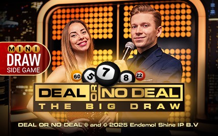 Deal or No Deal The Big Draw game table