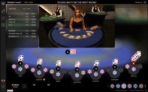 Playtech Lounge Blackjack Screenshot
