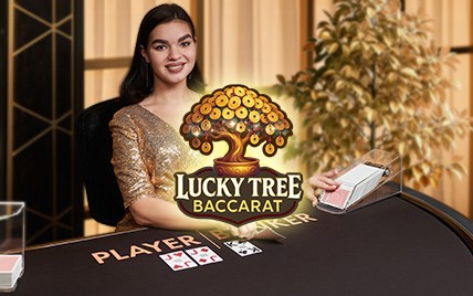 Lucky Tree Baccarat game table