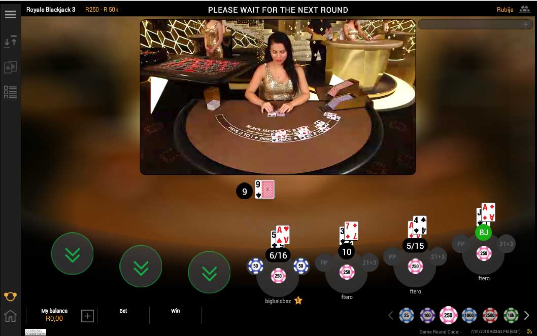 Playtech Royale Blackjack