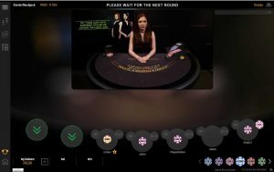 Playtech Soiree Blackjack Screenshot