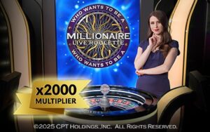 Who Wants To Be a Millionaire? Roulette table