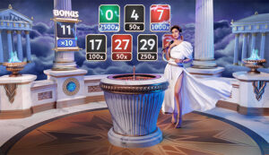 Gates of Olympus Roulette table