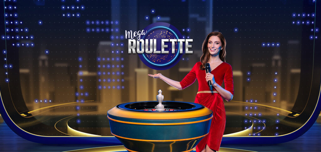 Mega Roulette game table