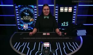 Quantum Blackjack Plus table